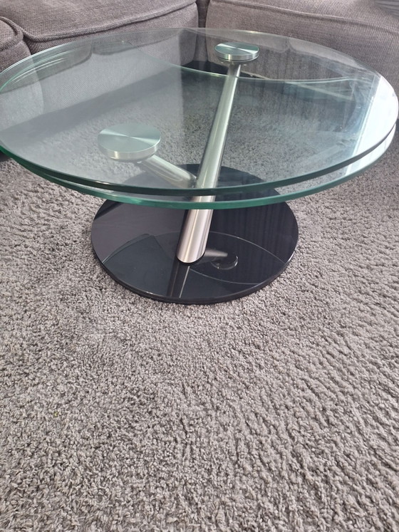 Glass Coffee table "NOAS" (Italian design) – Naos, Metal (photo 2 of 5)