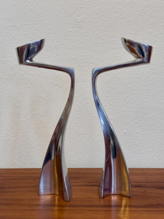 Image 1 of 2 candelieri Arclumis / Swan di Matthew Hilton