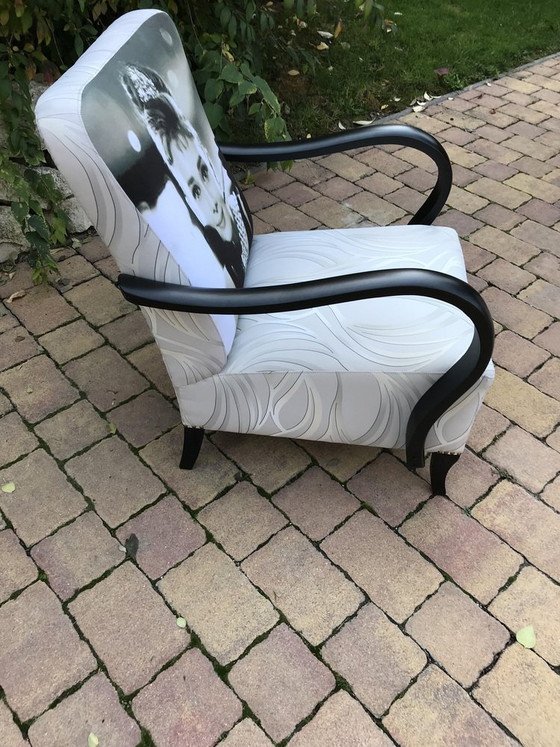 Poltrona Vintage Art Déco Audrey Hepburn, anni '20 – Poltrone, Art Deco (photo 2 of 7)