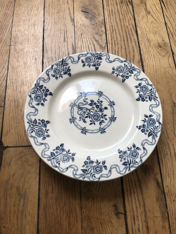 Image 1 of Bandeja para tartas Gien Osborne, modelo 1875, en porcelana ironstone 