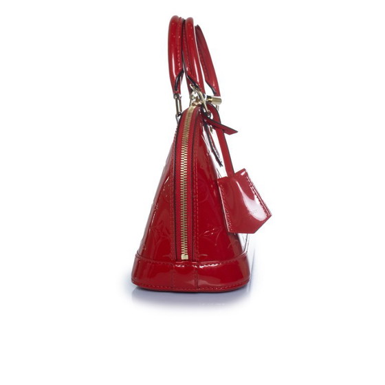 Louis Vuitton, Monogram Vernis Alma BB in Cerise – Top handle bags, Calfskin (photo 3 of 13)