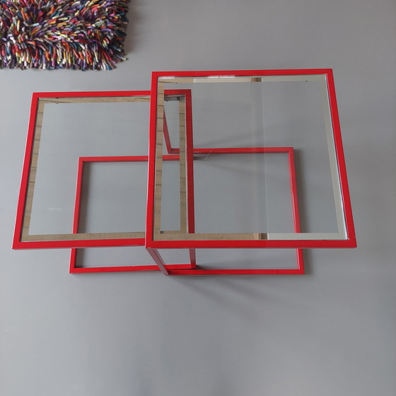 Image 1 of Set of 2 80s side tables