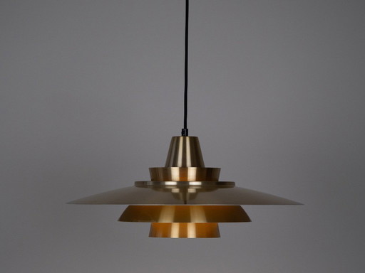 Deense vintage hanglamp Superlight van David Mogensen, jaren 80.