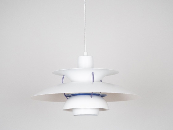 Image 1 of Lampada a sospensione vintage danese PH 5 di Poul Henningsen, Louis Poulsen, 1958