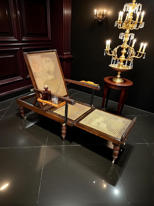 Levenson & Sons Daybed campaign Furniture antique bed 