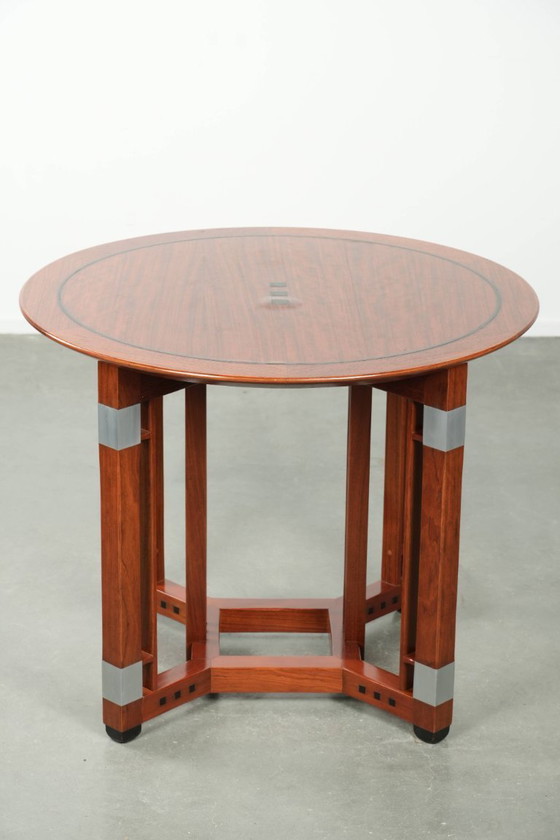 Image 1 of Table d'appoint/basse ronde Schuitema de style Art déco, issue de la série Decoforma