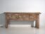 Antique carved console table in elm wood – China, circa 1930 – Iron (photo 24 of 40)