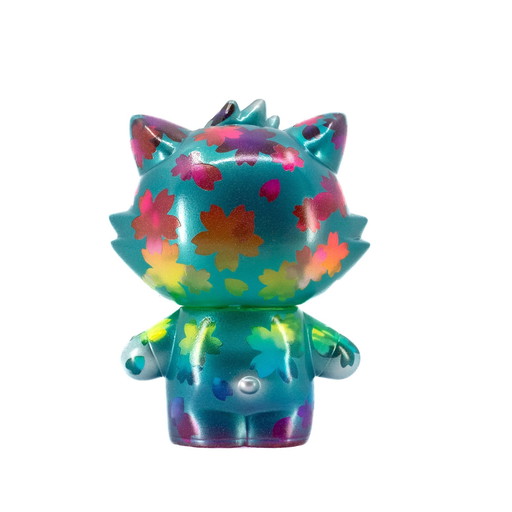 ULTRA LIMITED Sakura Rainbow Grandpa by Candie Bolton - 1/5 WORLDWIDE - Handpainted Art Toy!