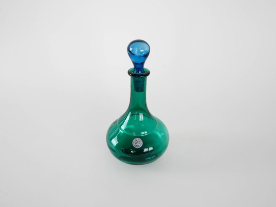 Image 1 of Glaskaraffe, spanisches Design, 1990er Jahre, hergestellt in Spanien