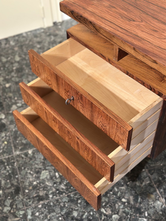 Image 1 of Bureau de direction indépendant Lübke en palissandre