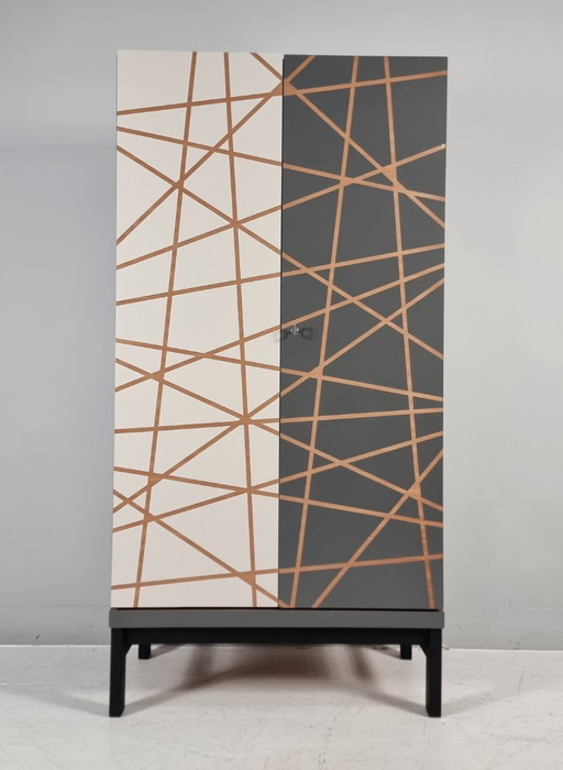 Vintage kledingkast, jaren 70 – kledingkasten, Wood