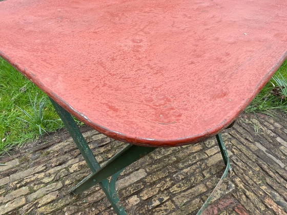 Image 1 of Folding table Garden table French antique