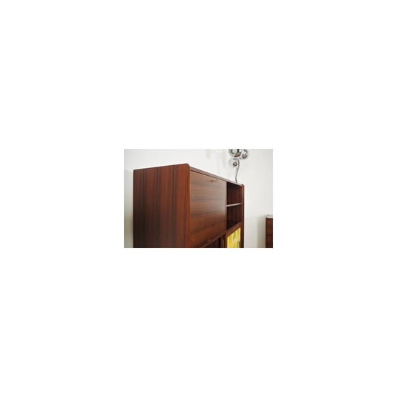 Image 1 of Pair of vintage teak highboards, 1960s