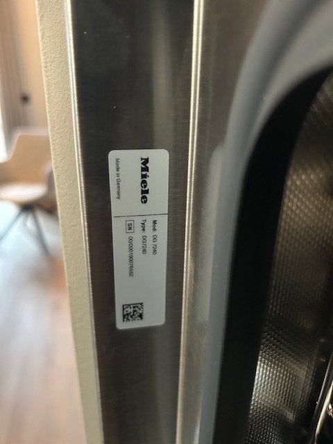 Image 1 of Four vapeur Miele DG 7240 Noir Obsidien
