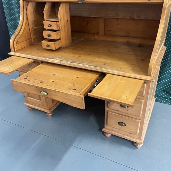 Scrivania classica – Armadi contenitori, Legno, Ottone (photo 6 of 9)