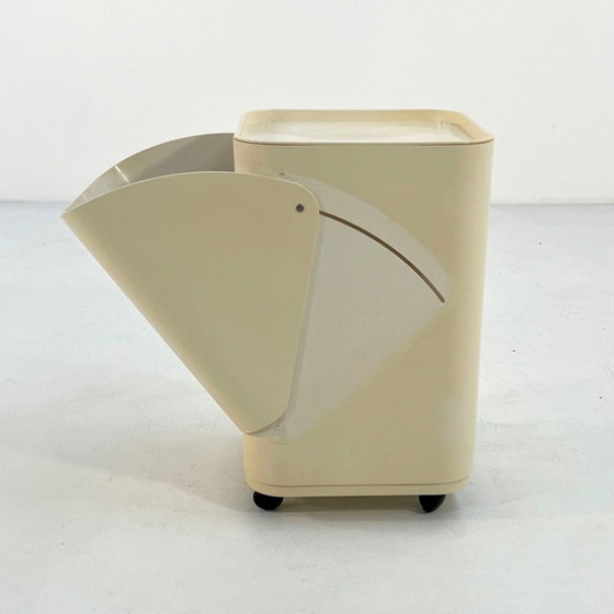 Image 1 of White Laundry Bin by Anna Castelli for Kartell, 1970s