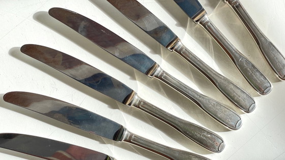 Image 1 of 8 Couteaux de Table A. Krupp Italy Vintage