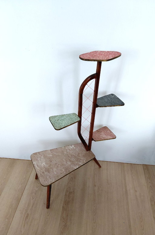 Art deco high plant table