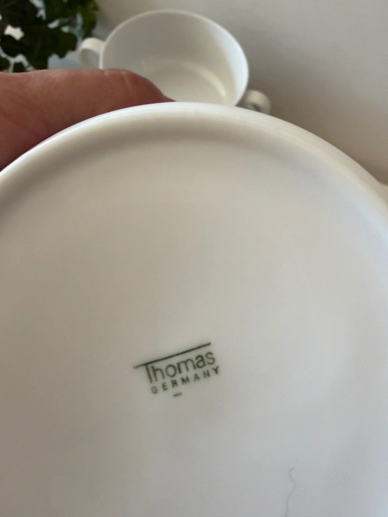 Set di 4 ciotole da zuppa in porcellana con piattini di Thomas Germany – Stoviglie, Porcelain (photo 4 of 7)