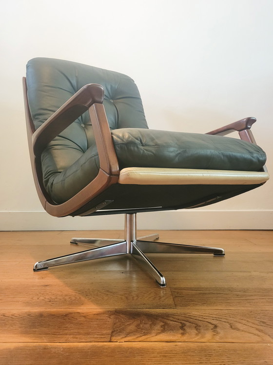 Image 1 of Vintage Eugen Schmidt Swivel Chair for Soloform 1960