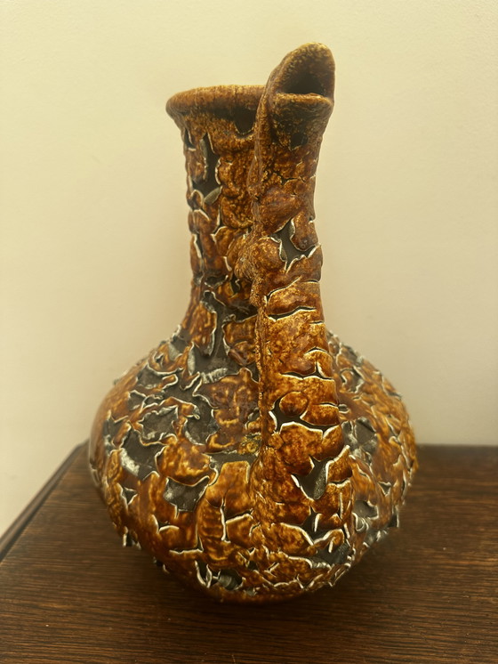 Image 1 of Large vintage jug from the 60s - Ceramic Honey