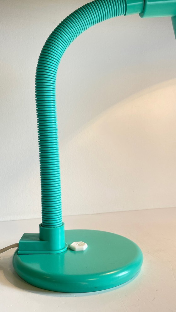 Image 1 of LAMPE 80er Jahre Stahl von ALUMINOR Frankreich