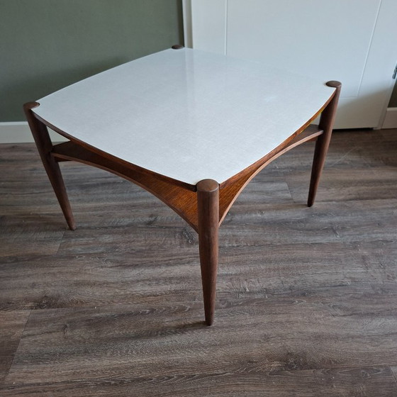 Rosewood Coffee Table Danish Design 60s. Art Work&Formica. (photo 2 of 21)