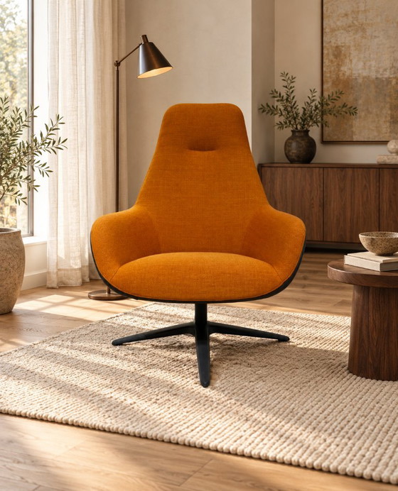 ZGAN Pode Spot Two Fauteuil Oranje/Grijs + GARANTIE, Anders, Design (foto 2 van 11)