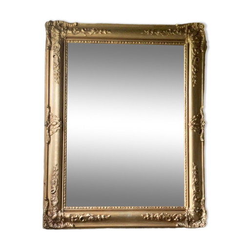 Antique gold patterned mirror – spiegels, Wood