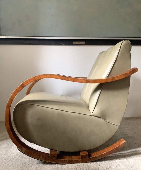 Image 1 of Art deco rocking chair from 1930s, Sweden