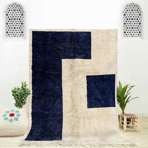 Berber Rug - Beni Mrirt Pure Wool Handmade Rug 200/300 cm – Aime Té, vloerkleden en tapijten