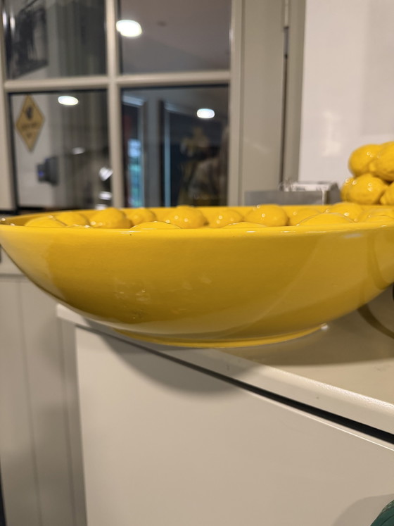 Des Pots Bol Citron LEM-S45-GE – Céramique Jaune Ø43 Cm – Ceramic (photo 3 of 5)