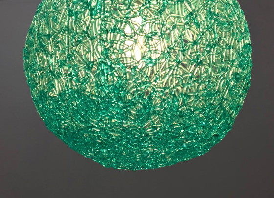 Image 1 of Rare Original 50s 60s Lucite Spaghetti Ceiling Lamp