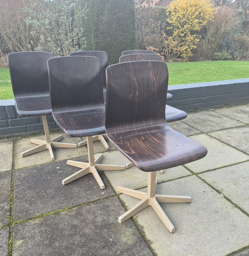 6 sedie vintage per bambini Pagholtz Thur op Seat