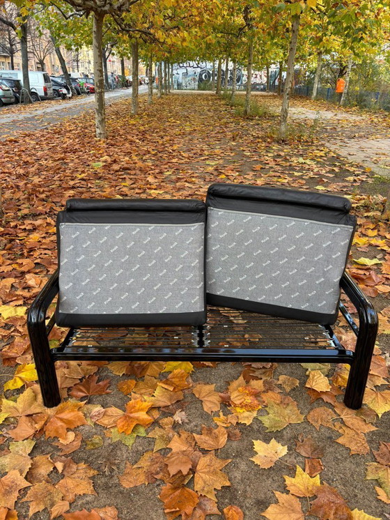 Image 1 of Vintage 2 seater sofa 'Loveseat' Gae Aulenti Knoll International 70s