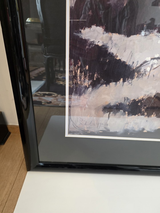 Nico Vrielink – Groot Ingelijst Kunstwerk (1992) – Handgesigneerd & Genummerd (421/500) – Mint Staat! (photo 6 of 14)