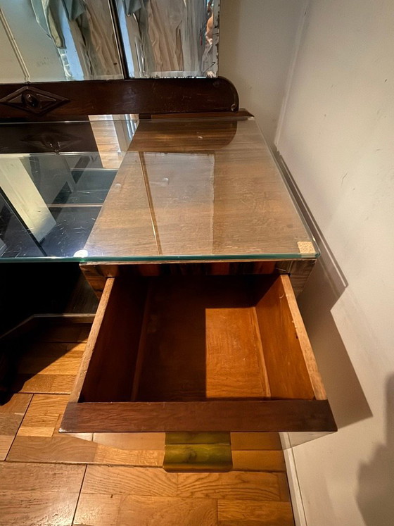 Art-Deco kaptafel – Hout (photo 6 of 8)