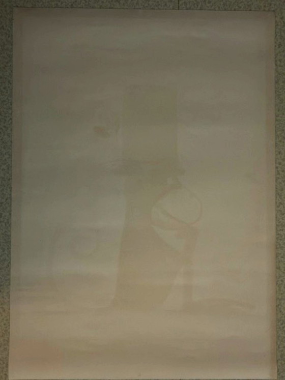 Image 1 of Lithograph by André François "The Monkey with the Hat"