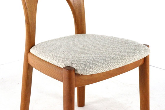 Image 1 of Set di 4 sedie Koefoed Morten in teak vintage 'Horve'