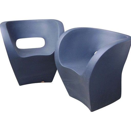 Coppia di poltrone vintage Albert di Ron Arad Moroso, Italia 2000