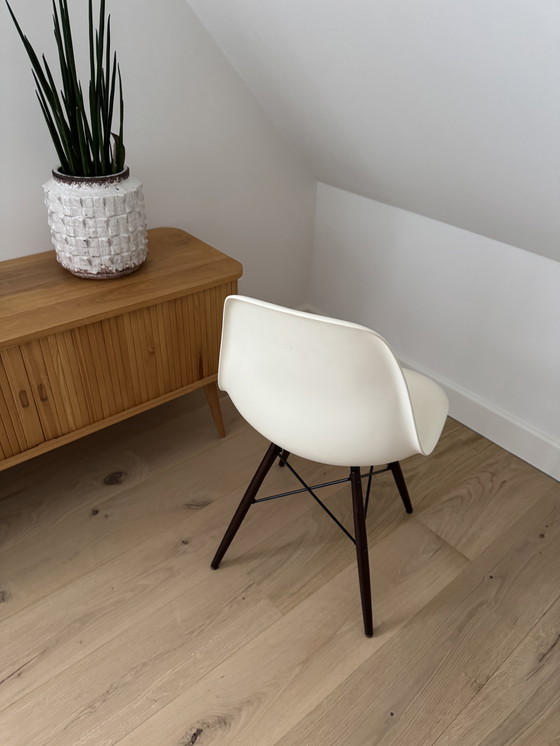Image 1 of Vitra Aemes DSW 2 chairs pebble maple base