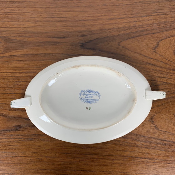 Image 1 of Kleine Suppenterrine / Gemüseschale Sarreguemines U&C, Modell Marguerite