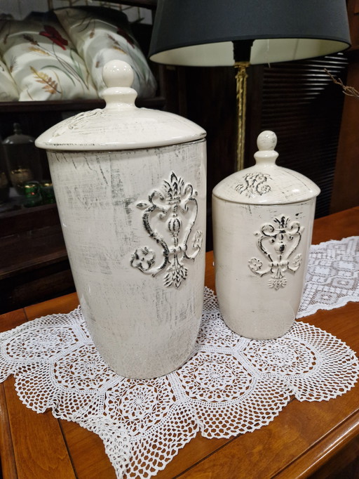 Bellissimo set di vasi di campagna