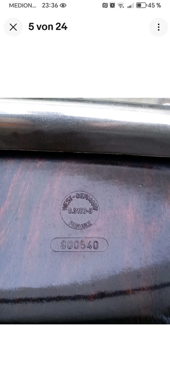 Image 1 of Vintage Pagholz Design Door Op Seat Chair Stacking Chair 1970s, Office Chair, Dining Chairs