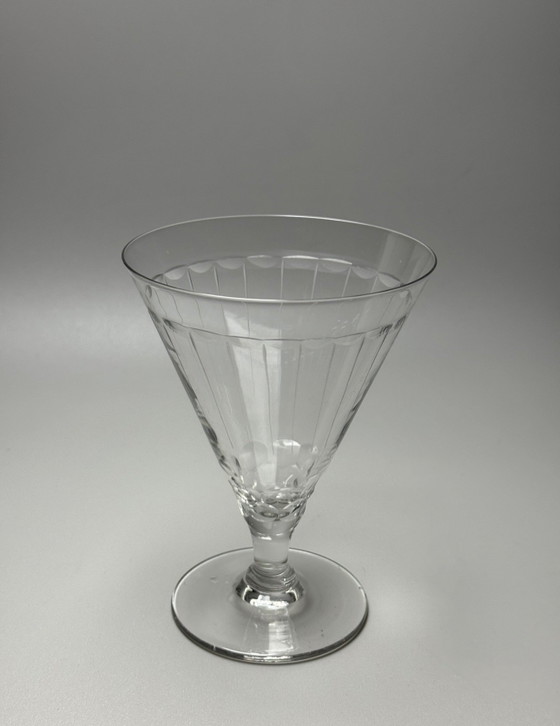 Vasos Doyen “Yvette” – Juego de seis vasos. Bélgica, época Art Déco, circa 1930. – Vasos y jarras, Crystal (photo 5 of 15)