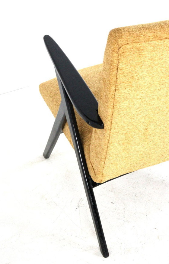 Image 1 of Fauteuil 'De Lier' Vintage Nieuw Gestoffeerd