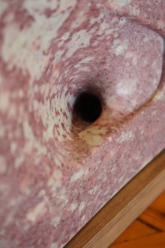 Image 1 of Abstract Stone Sculpture in the style of Barbara Hepworth. 1970s