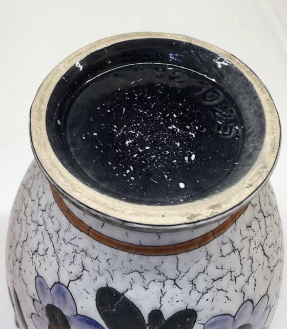 Image 1 of Vintage West Germany vase with handles