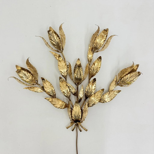 Applique Vintage Hollywood Regency sconce di Hans Kögl, anni '60