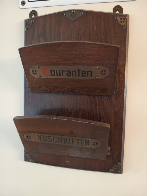 Porte-journaux Art Nouveau